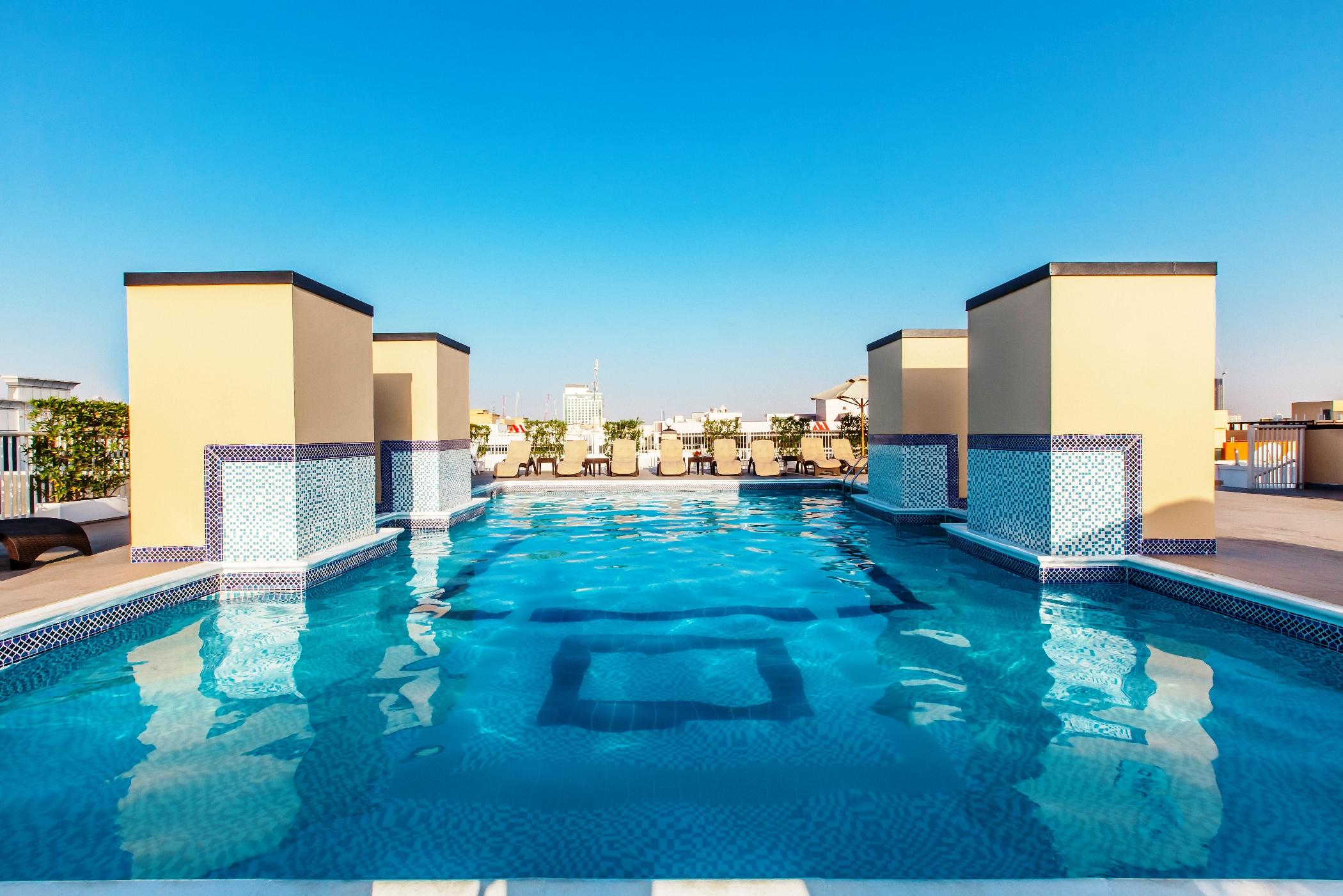 Golden Sands Hotel Apartments Dubai Esterno foto
